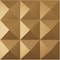 Ekena Millwork 11 7/8in. W x 11 7/8in. H Benson EnduraWall Decorative 3D Wall Panel Covers 0.98 Sq. Ft. WP12X12BEBGL - alternate 1